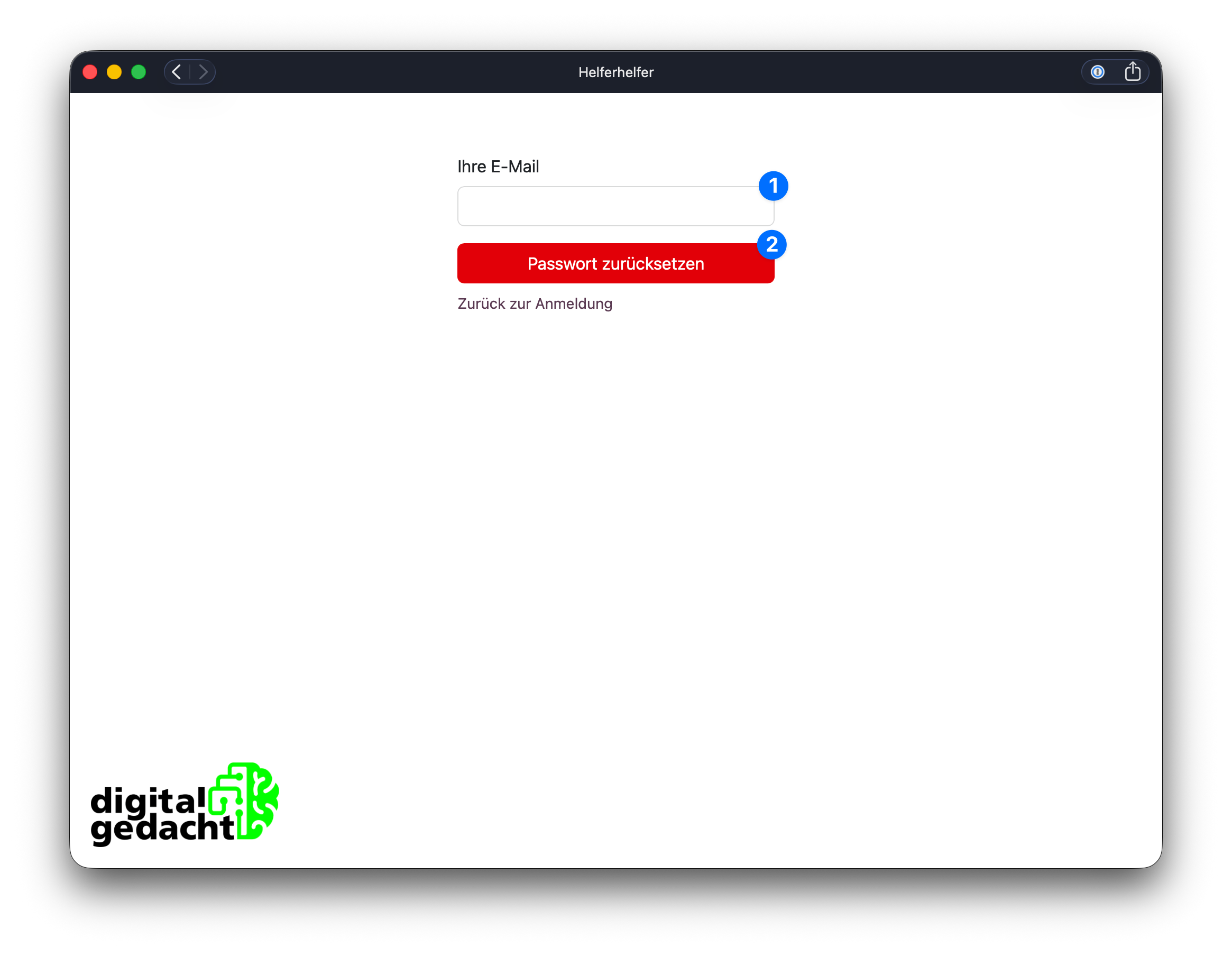 Login-Formular